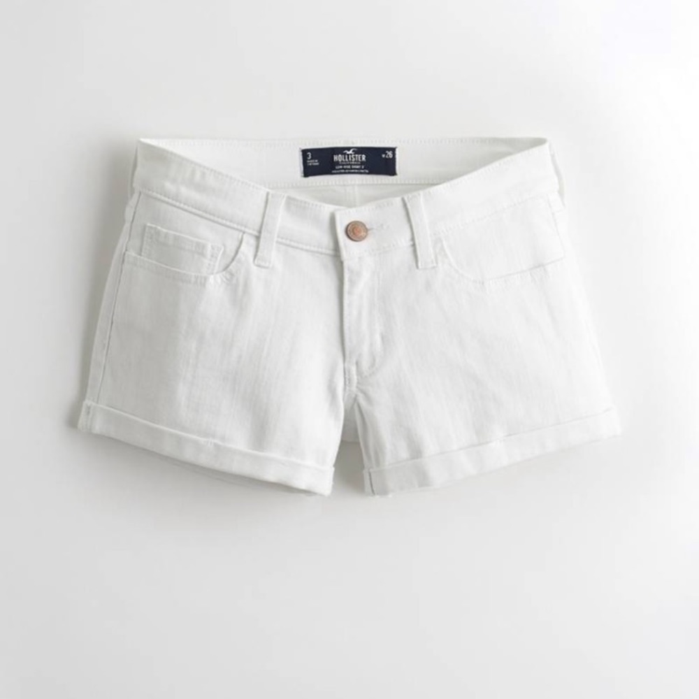 Hollister low rise shorts size 5